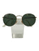 Ray Ban Gold Metal Circle tinted lens Filigree Sunglasses Gold