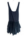 FP Movement Size Medium Black Cotton Blend Sleeveless Cross Back Romper Black / Medium