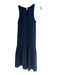 Maeve Size XXS Navy & white No Fabric Tag High Neck Drop Waist Dress Navy & white / XXS