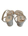 Badgley Mischka Shoe Size 7 1/2 Rose Gold Manmade Material open toe Shoes Rose Gold / 7 1/2