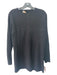 Tory Burch Size M Black Cashmere Long Sleeve Ribbed Detail Sweater Black / M