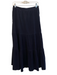Boden Size 6 Navy Blue Cotton Side Zip Corduroy High Rise Maxi Skirt Navy Blue / 6