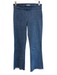 Avenue Montaigne Size 4 Medium Wash Cotton Elastic Waist Flat Front Pants Medium Wash / 4