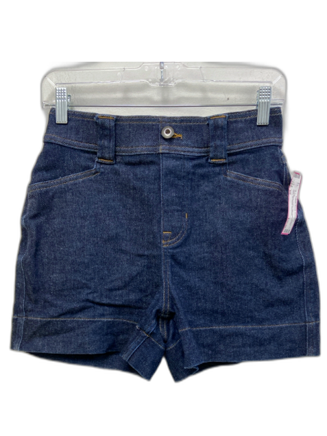 Spanx Size XS Dark Wash Cotton High Rise Stretch Waist No zipper Shorts Dark Wash / XS