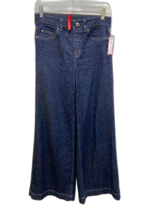 Spanx Size S Dark Wash Cotton High Rise Stretch Waist No zipper Jeans Dark Wash / S