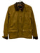 J Crew Size Small Tan & Brown Cotton Long Sleeve Button & Zip Front Waxed Jacket Tan & Brown / Small