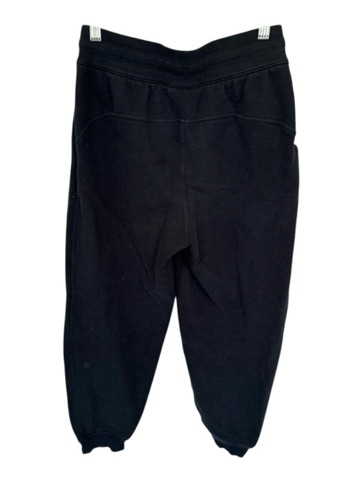 Lululemon Size 4 Black Cotton Blend Drawstring Jogger Athletic Pants Black / 4