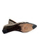 Stuart Weitzman Shoe Size 7 Black & White Leather Pointed Toe Silver Studs Shoes Black & White / 7