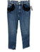 Claudie Pierlot Size 38 Medium Wash Cotton Denim Faux Suede Western Jeans Medium Wash / 38