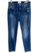 Frame Size 26 Medium dark wash Cotton High Rise Distressed Straight Leg Jeans Medium dark wash / 26