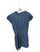 Dear John Size XS Med Dark Wash Tencel Cap Sleeve Collar Buttons Denim Dress Med Dark Wash / XS