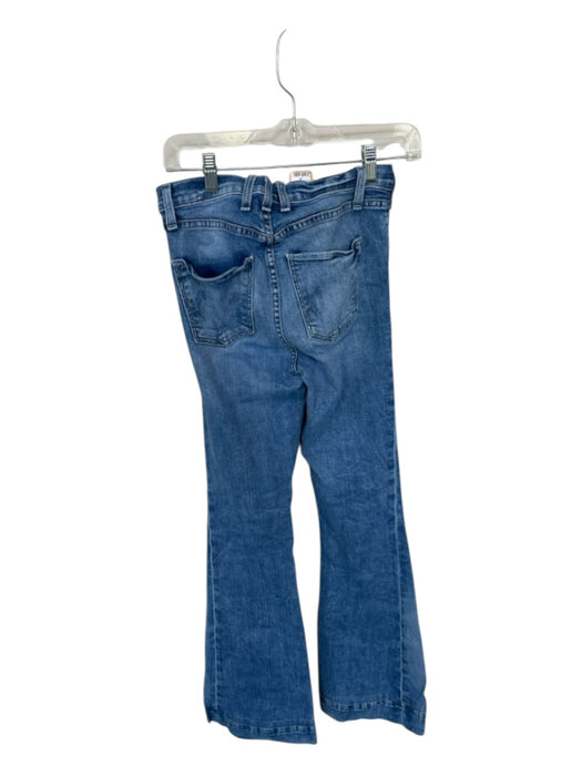 McGuire Size 27 Med Light Wash Cotton Blend High Waist Flare Jeans Med Light Wash / 27