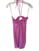 Susana Monaco Size M Bubblegum Pink Nylon Blend Halter Neck Keyhole Front Dress Bubblegum Pink / M