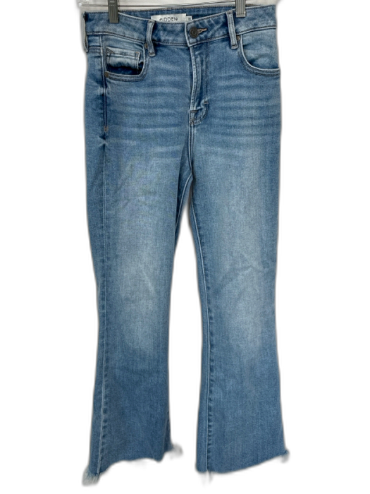 Hidden Size 25 Med Light Wash Cotton Blend High Waist Bootcut Jeans Med Light Wash / 25