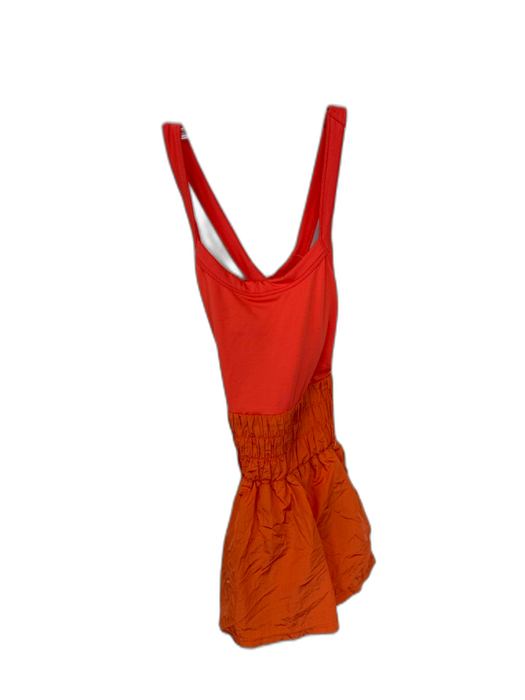 FP Movement Size XS Orange Built in bra Athletic Romper Orange / XS