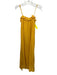 Apiece Apart Size S Marigold Yellow Cotton Blend Spaghetti Strap Midi Dress Marigold Yellow / S