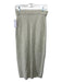 Olivia Rubin Size S Green, White, Multi Cotton & Viscose Knit Buttons Maxi Skirt Green, White, Multi / S