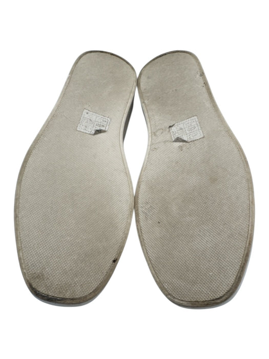 Loeffler Randall Shoe Size 7.5 Cream White textile upper Mary Jane Sneaker Flats Cream White / 7.5