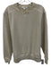 Frame Size S Cream Cotton Distressed Men's Sweater Cream / S