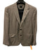 Zegna Tan Wool Solid 2 Button Men's Suit Tan / 54R