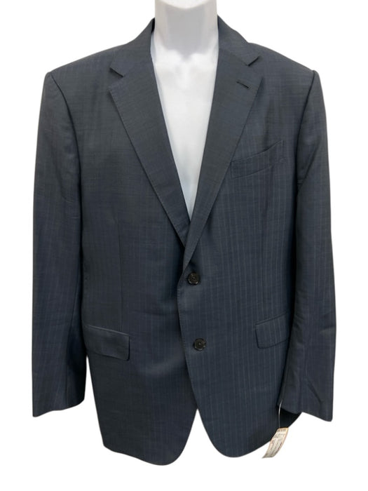Ermenegildo Zegna Gray Wool 2 Button Men's Suit Gray / 56R