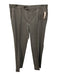 Zegna Gray Wool Plaid 2 Button Men's Suit Gray / 56