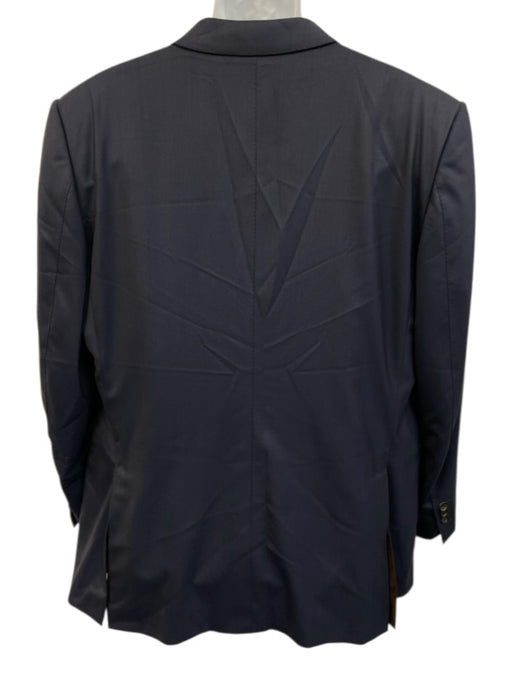 Ermenegildo Zegna Navy Blue Striped 2 Button Men's Blazer Navy Blue / Est 56