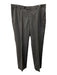 Isaia Size 38 Gray Wool Solid Men's Pants Gray / 38