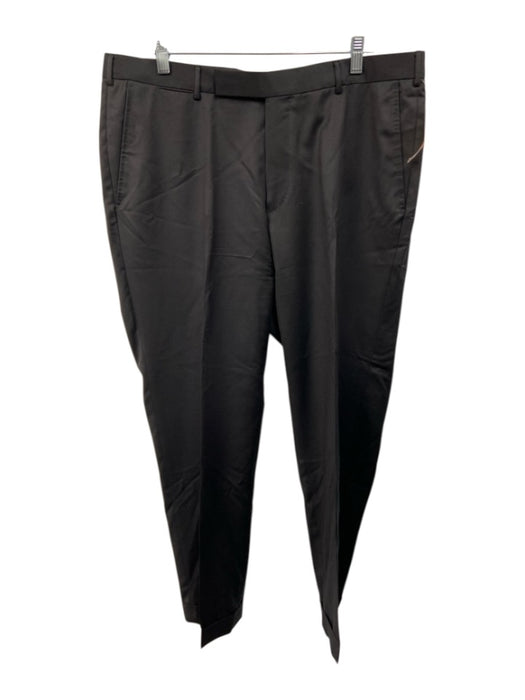 Ermenegildo Zegna Size 38 Black Wool Solid Men's Pants Black / 38