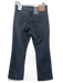 Levis Size 27 Black Wash Cotton Denim Button Fly High Rise Boot Cut Jeans Black Wash / 27