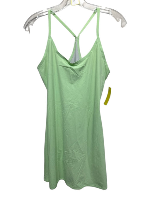 Outdoor Voices Size S Mint Green Nylon Blend Spaghetti Strap T Back Dress Mint Green / S