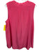 Lilly Pulitzer Size XL Salmon Pink Silk Sleeveless Gold Button Detail Tie Top Salmon Pink / XL