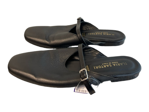 Ilaria Sartori Shoe Size 8 Black Genuine Leather Buckle Straps Loafer Shoes Black / 8