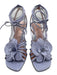 Zimmermann Shoe Size 39 Light Purple Patent Leather Strappy Ankle Tie Wedges Light Purple / 39