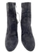 Christian Louboutin Shoe Size 36.5 Dark Gray Suede Inner Side Zip Booties Dark Gray / 36.5