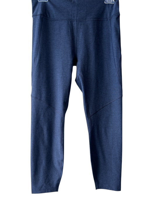 Outdoor Voices Size M Navy Blue Polyester High Rise seam detail Skinny Leggings Navy Blue / M