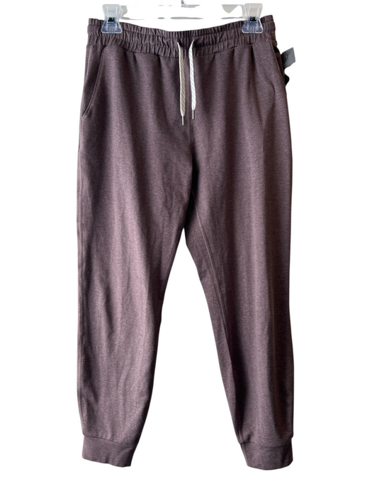 Vuori Size S Brown Polyester Elastic & Drawstring Waist solid color Jogger Pants Brown / S