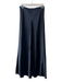 Beautiful People Size P Black Silk Elastic Waist solid color Slip Skirt Black / P