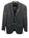 Peter Millar Blue & Navy Wool Blend Plaid 2 Button Men's Blazer Blue & Navy / 42