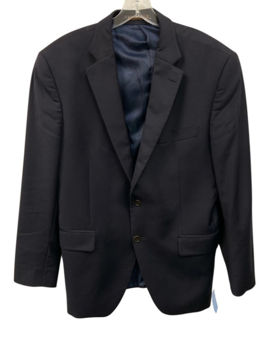 Peter Millar AS IS Navy Wool Solid 2 Button Men's Blazer Navy / 42R