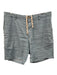 Faherty Size 34 Light blue Linen Solid Khaki Waist Tie Men's Shorts Light blue / 34