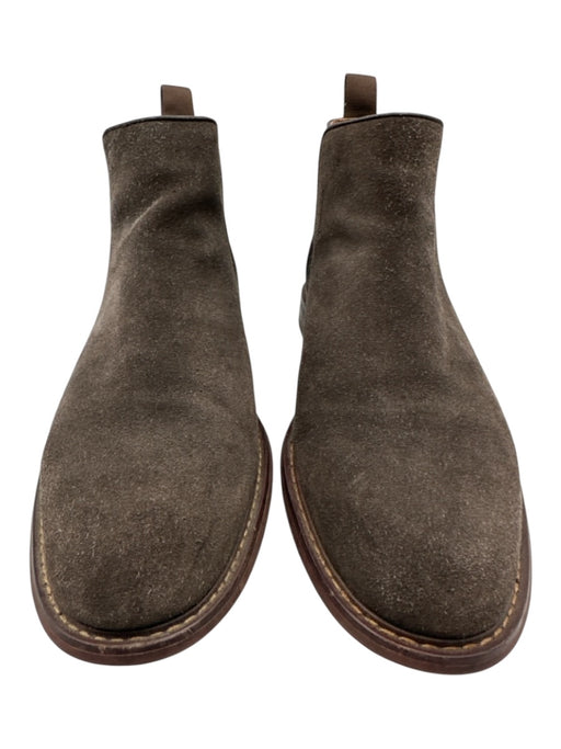 Nordstrom Shoe Size 10 Dark Gray Suede Solid Boot Men's Shoes Dark Gray / 10