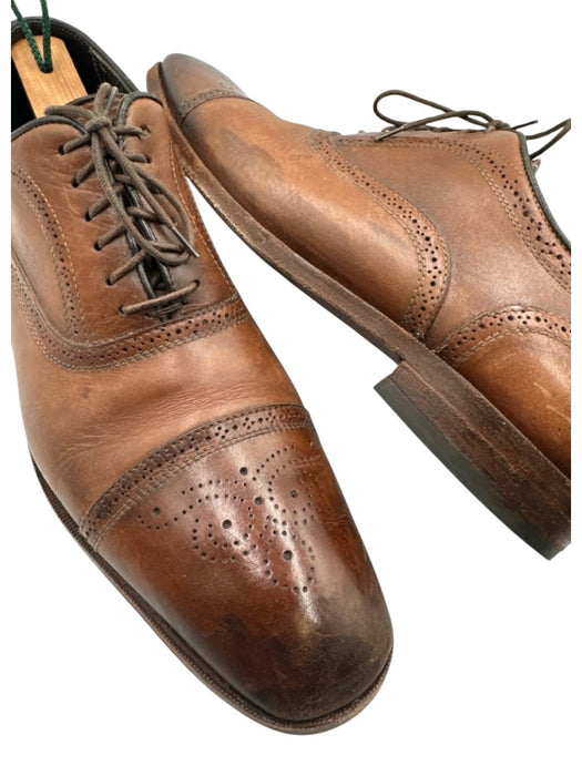 To Boot New York Shoe Size 10 AS IS Brown Leather Broguing Dress Men's Shoes Brown / 10