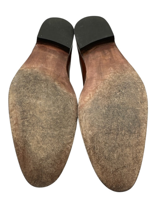 To Boot New York Shoe Size 10 AS IS Brown Leather Solid Dress Cap Toe Shoes Brown / 10