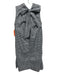 Ann Mashburn Size XS Black & White Cotton Gingham Sleeveless high neck Dress Black & White / XS