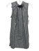 Ann Mashburn Size XS Black & White Cotton Gingham Sleeveless high neck Dress Black & White / XS