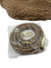 No Brand Mocha brown Polyester Top Handle Faux Fur Magnetic Close Bag Mocha brown / Small