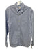 Buck Mason Size XS Light Blue Cotton Long Sleeve Button Front Patch Pocket Top Light Blue / XS