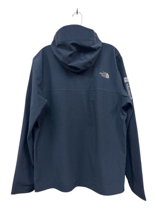 The North Face NWT Size L Blue Synthetic Solid Zip UP Men's Jacket Blue / L