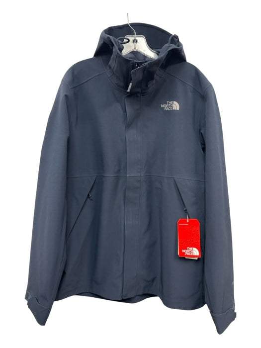 The North Face NWT Size L Blue Synthetic Solid Zip UP Men's Jacket Blue / L